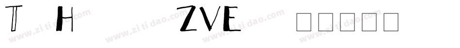 TheHonestly-ZVE6m字体转换 TheHonestly-ZVE6m字体转换