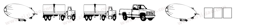 AezTransportation2005-8eAJ字体转换
