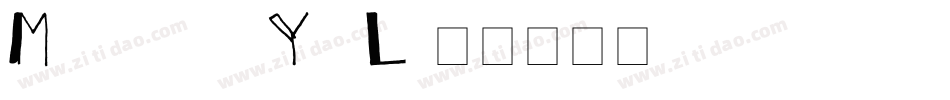 Marlyana-Y9lL字体转换