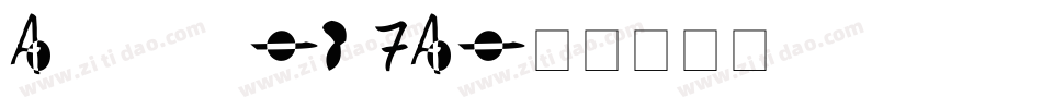 Aezcricles-8e7A字体转换
