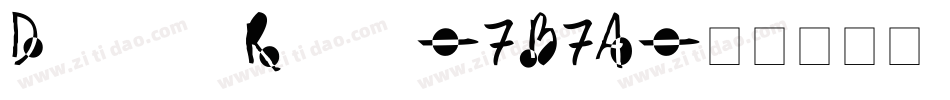 DupuylightRegular-7B7A字体转换