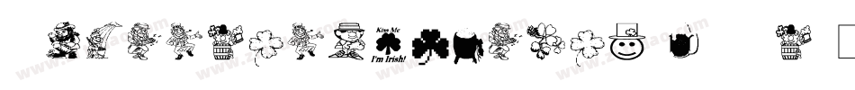 Aezstpatricksday-g2Gp字体转换
