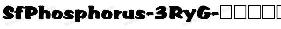 SfPhosphorus-3RyG字体转换