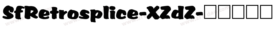 SfRetrosplice-XZdZ字体转换
