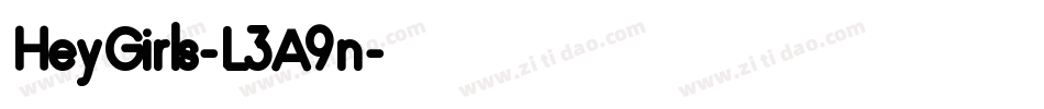 HeyGirls-L3A9n字体转换