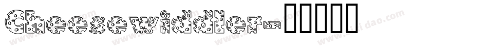 Cheesewiddler字体转换