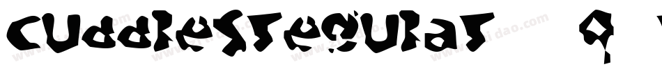 CuddlesRegular-7q8R字体转换