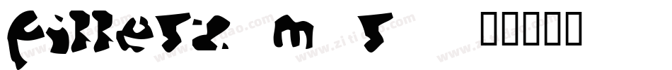 Fillerz-m8R5字体转换