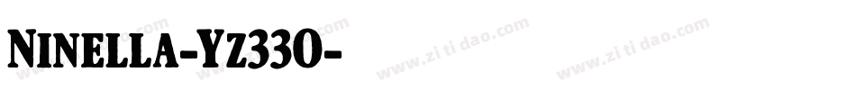 Ninella-Yz33O字体转换