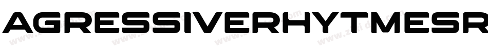 AgressiveRhytmesRog-9YXpB字体转换
