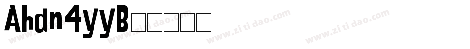 Ahdn-4yyB字体转换