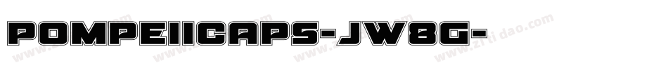 PompeiiCaps-jW8G字体转换