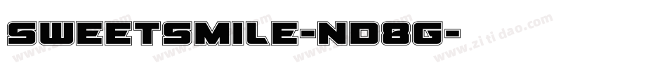 SweetSmile-nd8g字体转换