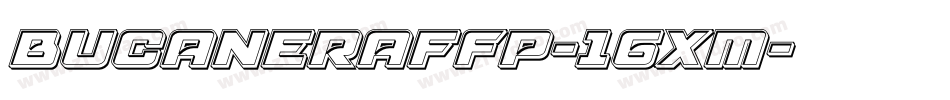 BucaneraFfp-16xM字体转换