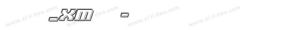 华文细行楷_XM转换器字体转换
