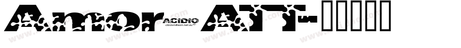 AmoreATT字体转换