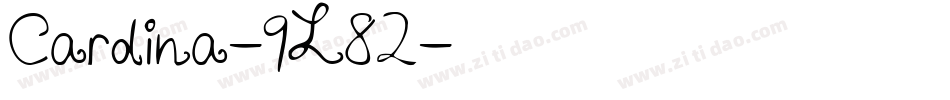 Cardina-9L82字体转换