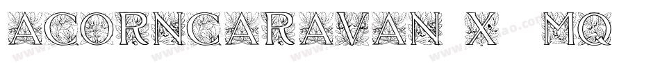 AcornCaravan-x37mq字体转换