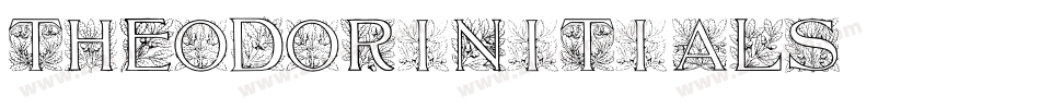 TheodorInitials字体转换