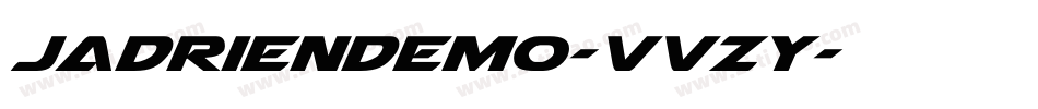 JadrienDemo-vVZy字体转换