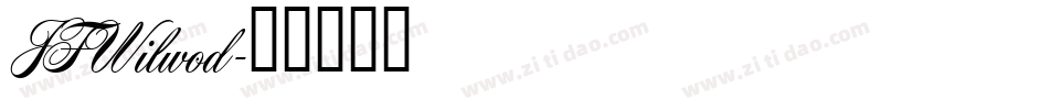 JFWilwod字体转换