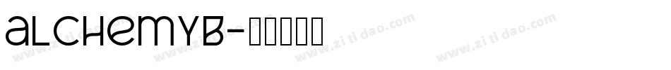 alchemyb字体转换