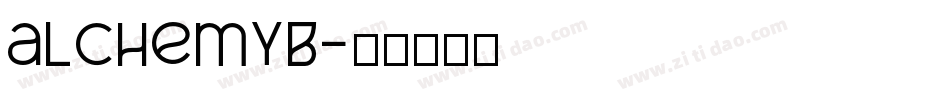 alchemyb字体转换