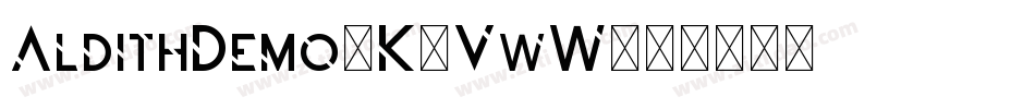 AldithDemo-K7VwW字体转换