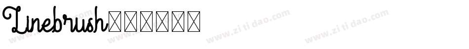 Linebrush字体转换