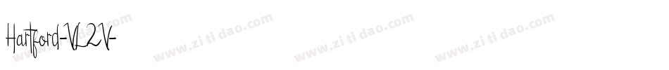 Hartford-VL2V字体转换