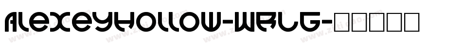 AlexeyHollow-WRLG字体转换