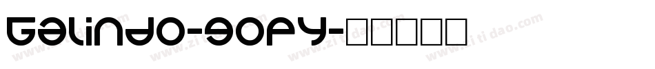 Galindo-g0p4字体转换