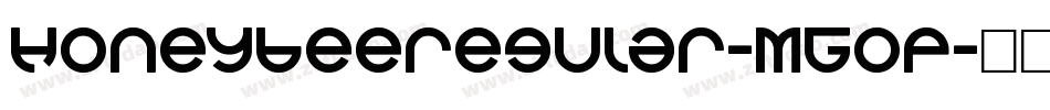 Honeybeeregular-MG0p字体转换