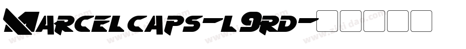 Marcelcaps-l9rd字体转换