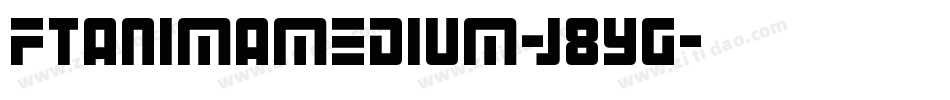 FtAnimaMedium-j8yG字体转换
