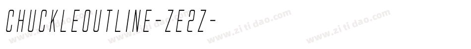 ChuckleOutline-ZE2z字体转换