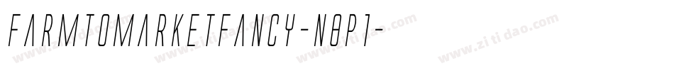 FarmToMarketFancy-n8P1字体转换