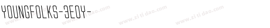 Youngfolks-3eOy字体转换