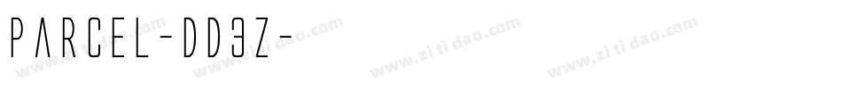Parcel-dd3Z字体转换 Parcel-dd3Z字体转换