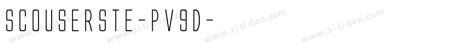 ScouserSte-pv9d字体转换