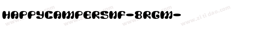 Happycampersnf-8RgM字体转换