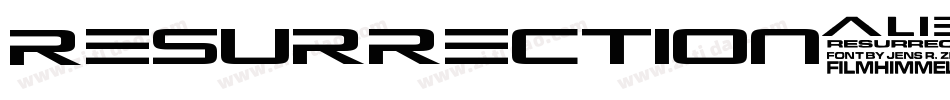 Resurrection字体转换