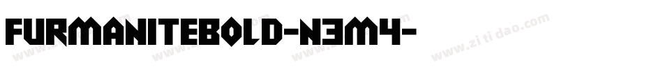 FurmaniteBold-n3M4字体转换 FurmaniteBold-n3M4字体转换