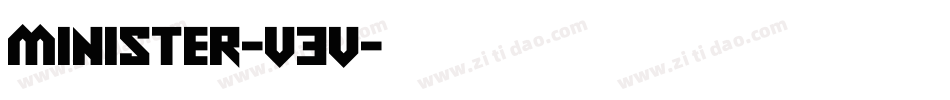 Minister-V3V字体转换