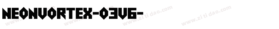 NeonVortex-O3V6字体转换
