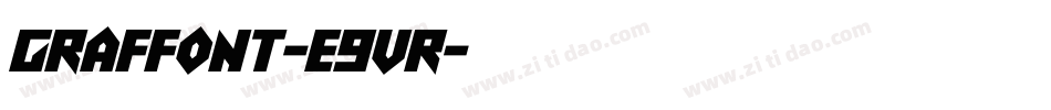 Graffont-E9Vr字体转换