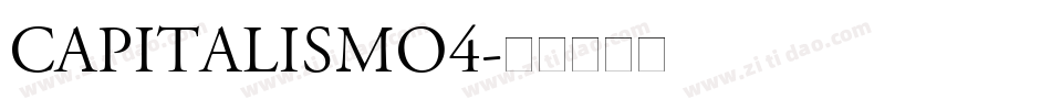 Capitalismo4字体转换