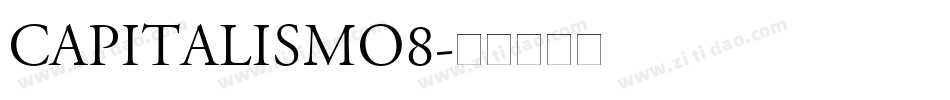 Capitalismo8字体转换