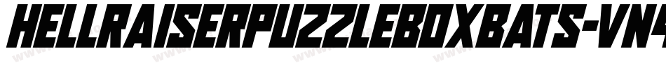 Hellraiserpuzzleboxbats-vn4M字体转换