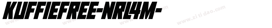 Kuffiefree-nRL4M字体转换
